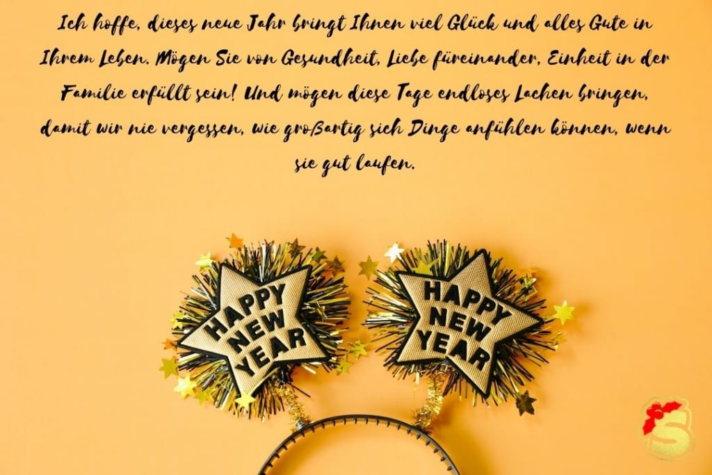 Die besten Neujahrswünsche an Freunde senden, statt Worte zu sagen