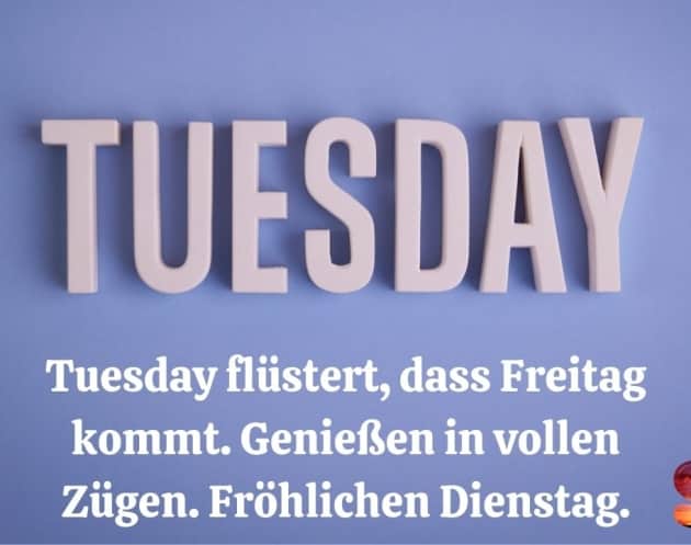 Tuesday flüstert
