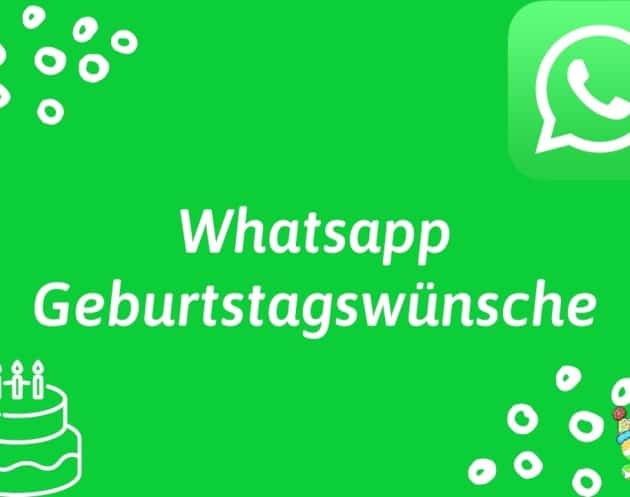 Whatsapp Geburtstagswünsche